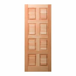 Folha de Porta Maciça 210x62cm Eucalipto Pm46 Custon Cruzeiro Portas Nude