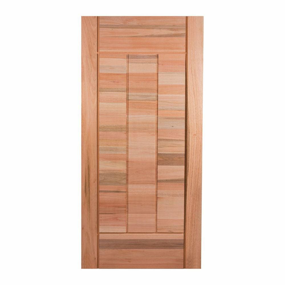 Folha de Porta Maciça 210x102cm Eucalipto Pm97 Cruzeiro Portas Marroml Nude