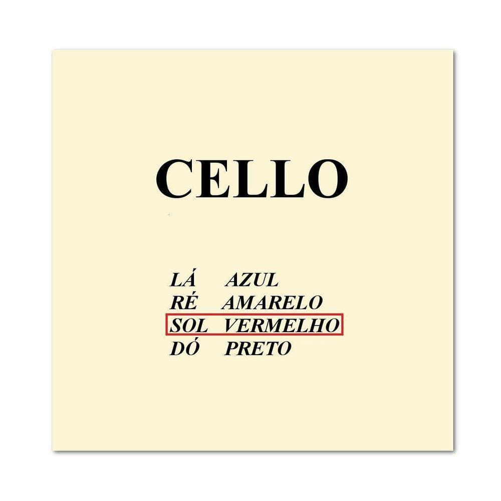 Corda Avulsa M Calixto Cello Sol Aço