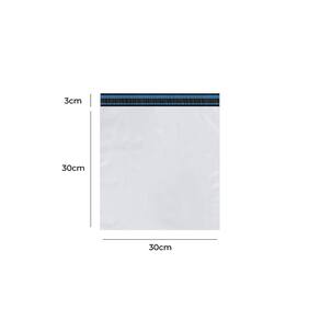 Envelope Plástico 30x30 Branco Coex 250 Unidades
