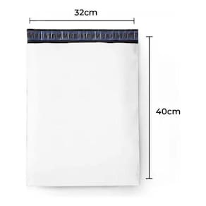 Envelope Plástico Segurança Branco 32x40 Coex - 500 Und