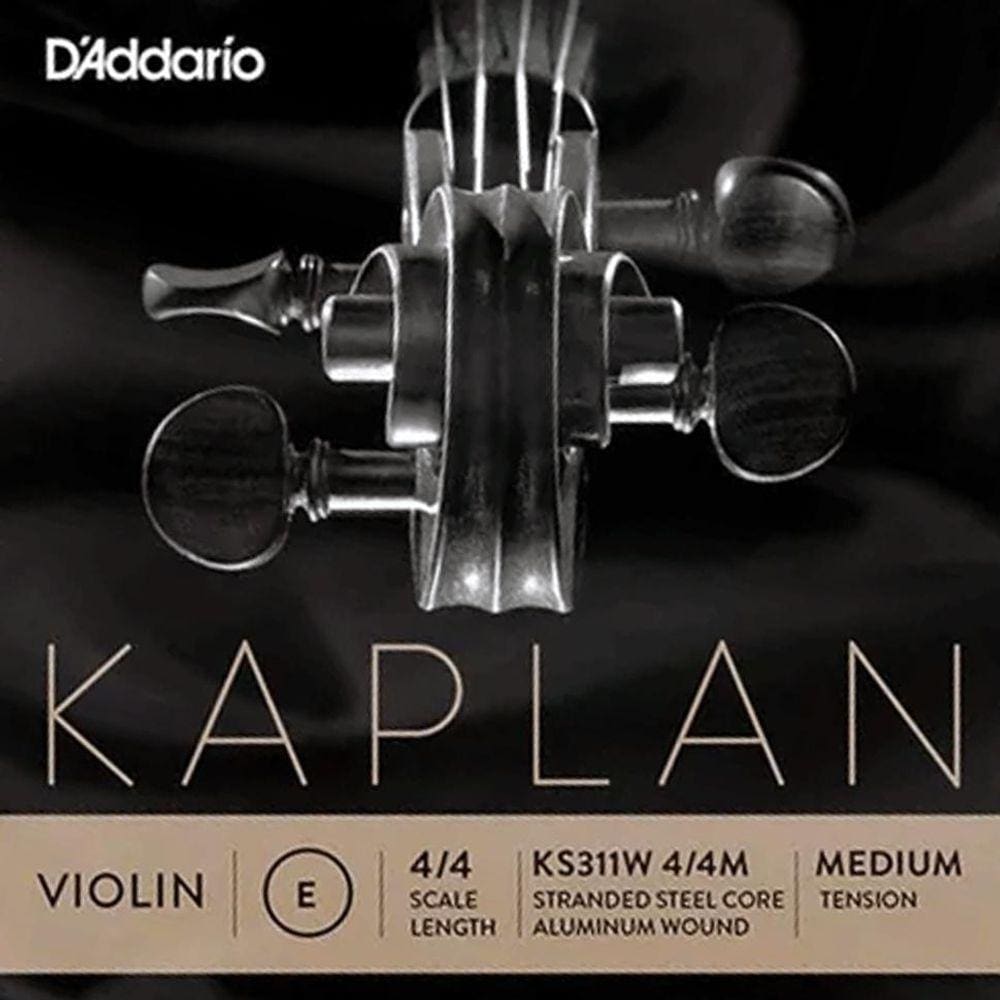 Corda Mi D`Addario Kaplan Violino 4/4 Tensão Média