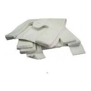 Sacolas Plasticas Creme Reciclada 60X80 Pacote De 5 Kg