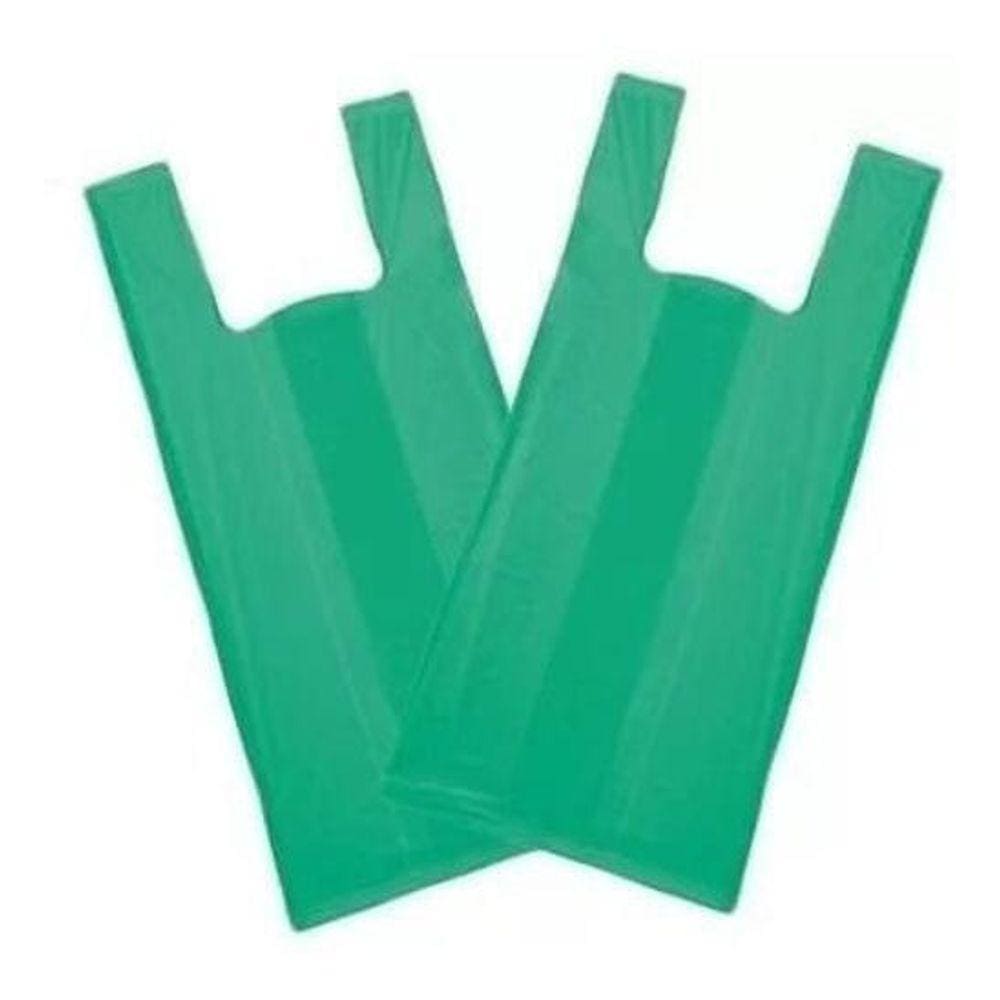 Sacolas Sacolinhas Plastica Verde Reciclada 15 Kg