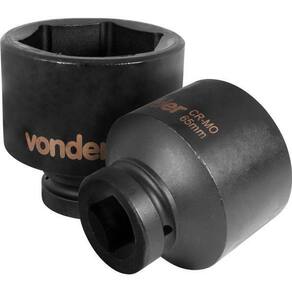 Soquete Sextavado De Impacto Enc 1 65Mm Aço Cromo Vonder