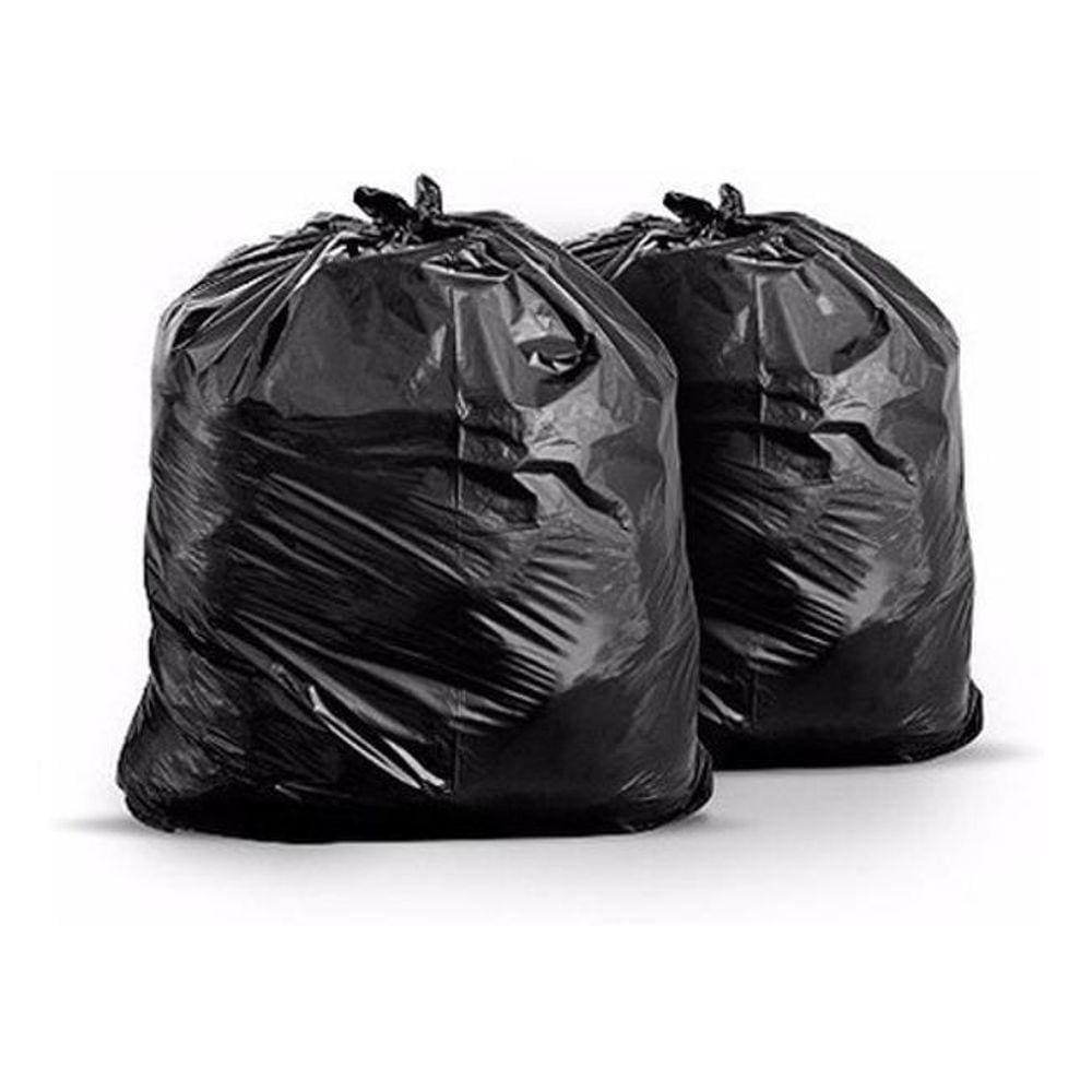 Saco De Lixo Preto 100L 5Kg   100 Unidades  