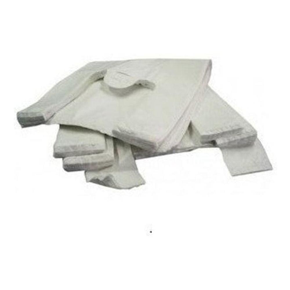 Sacolas Plasticas Branca Recuperada Reciclada 30X40 5Kg