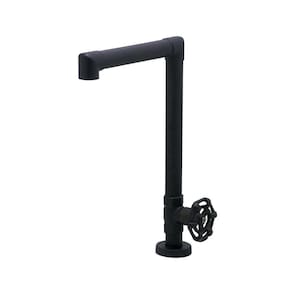 Torneira Pia Lavatório Banheiro Industrial Mesa Preto Fosco