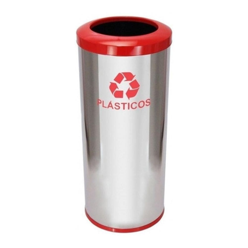 Lixeira Em Inox Com Aro