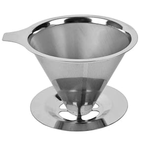 Coador De Café Aço Inox Individual 101 Não Precisa De Filtro