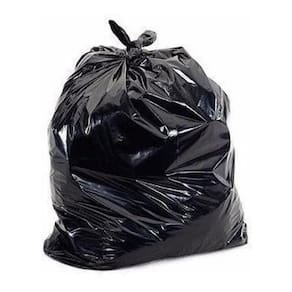 100 Sacos Para Lixo De 200L Preto - 80X100X0,10Cm