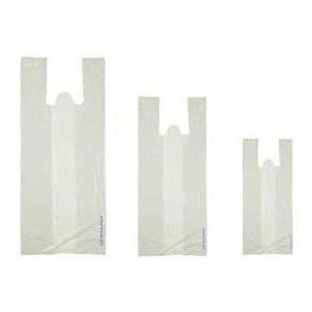 Sacolas Plasticas Creme Reciclada 60X80 Pacote De 5 Kg