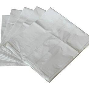 Saco De Lixo Branco De 60 Litros Pacote Com 100 Unidades