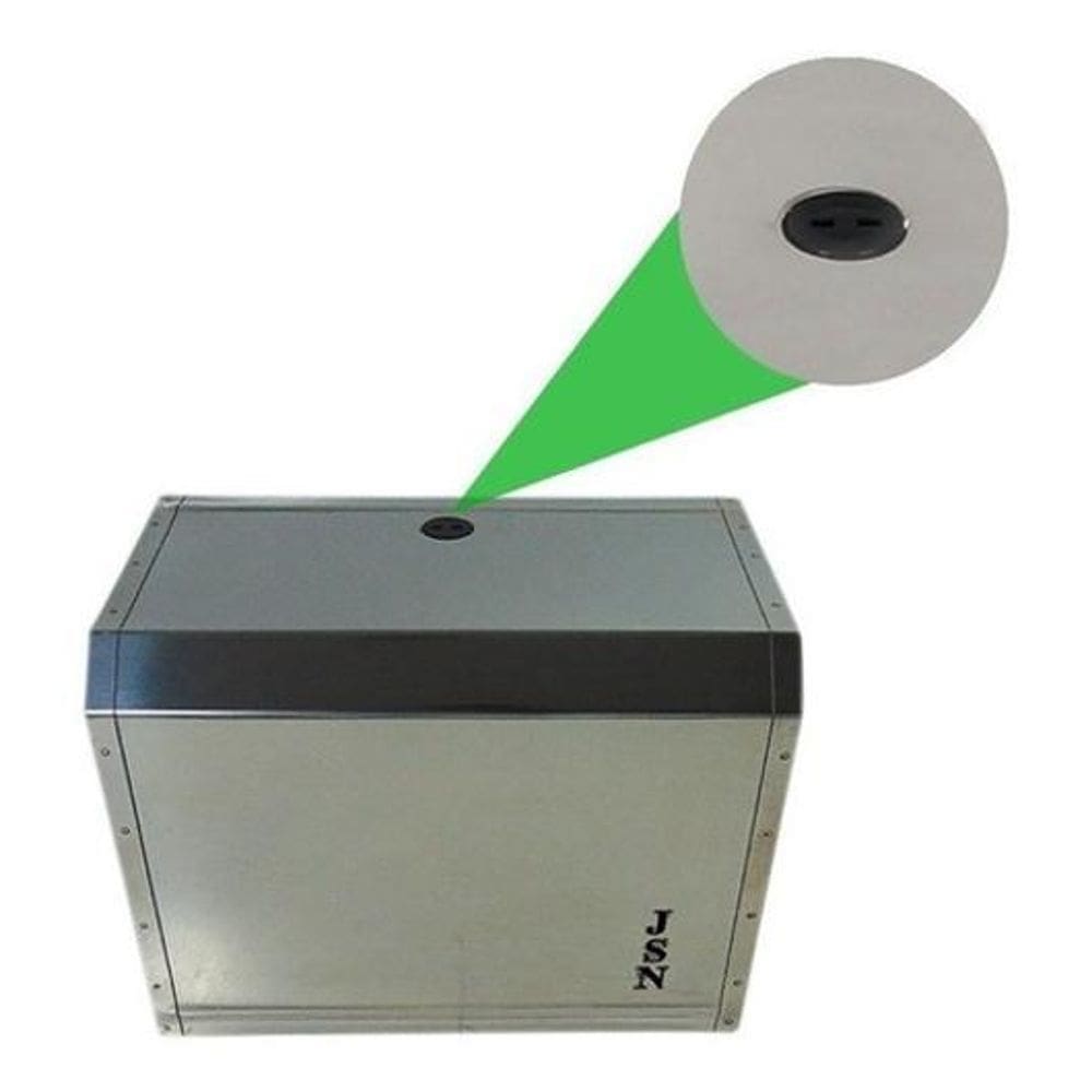 Porta Papel Toalha Inox Toalheiro Folhas Inter Folhadas M1I