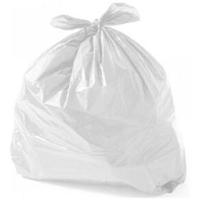 Saco De Lixo Branco 60 Litros Intermediario 100 Unidades