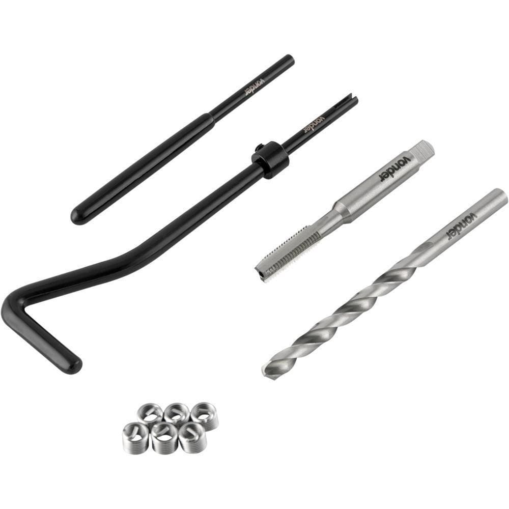 Jogo De Inserto Roscado M6 Vonder