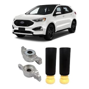 2 Kit Traseiro Edge 2016 2017 2018 2019 Coxim Batente Coifa