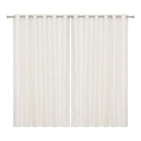 Cortina Bali Indonésia - 2 Folhas - 4,00X2,50M - Bege