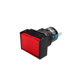Sinaleiro 16Mm Led 220V Vermelho P16Pl - Metaltex