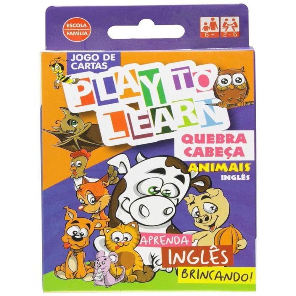 Jogo De Cartas - Animals