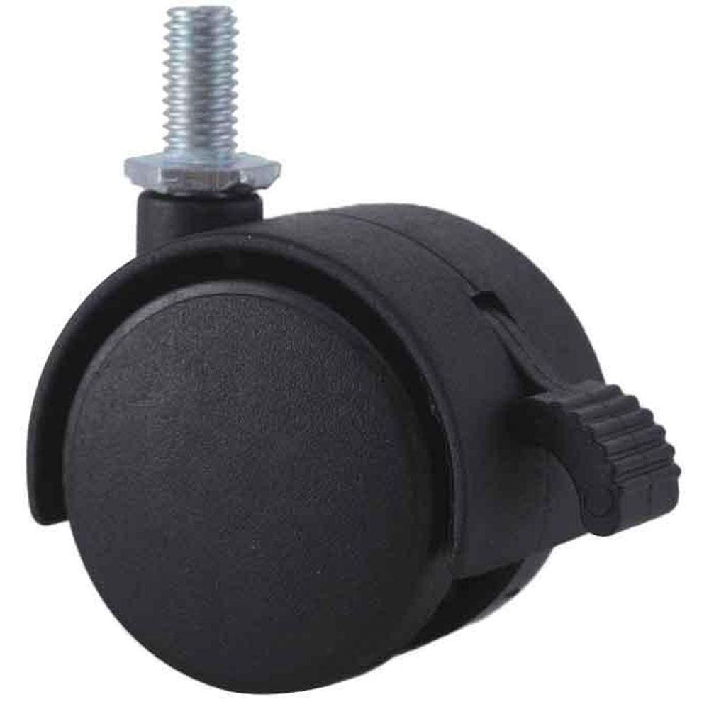 4 Rodízio Giratório Roda Rodinha 50Mm 80Kg