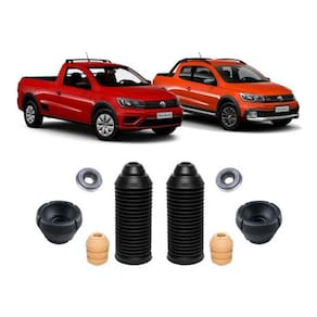 2 Kit Batente Suspensão Dianteira Saveiro 2012 2013 2014 15