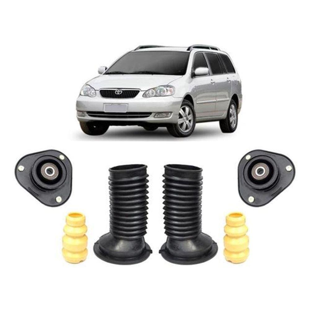 2 Kit Coxim Amortecedor Dianteiro Fielder 2002 2003 2004 05