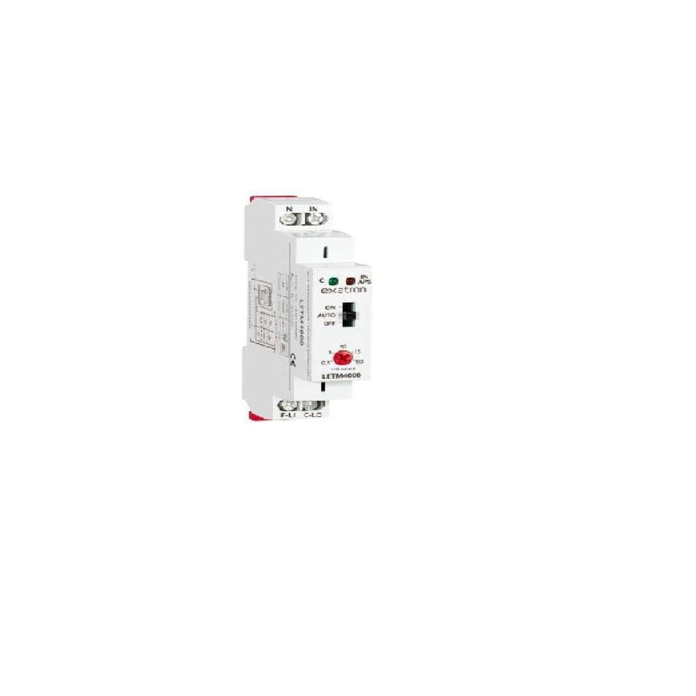 Relé Temporizador 100-240V 30s-60min LEDs Verde/Vermelho