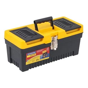 Caixa Multiuso - 20X44.5X22 Cm - Tramontina - Preto/Amarelo
