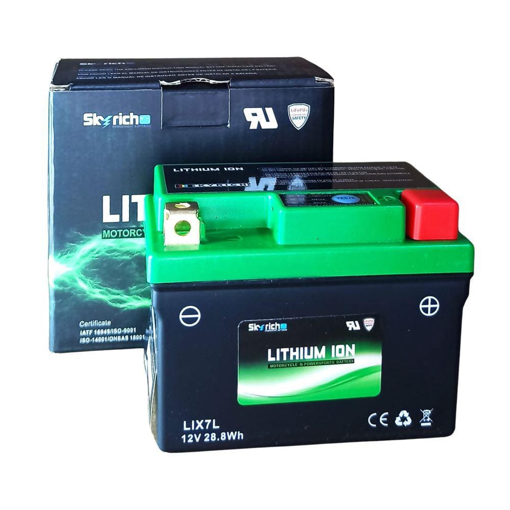 Bateria Litio Lix7l Cbx/Fazer250/Nx400