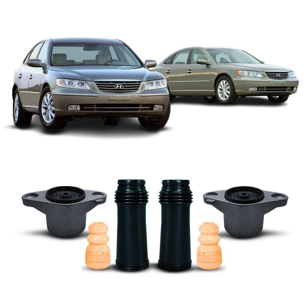 Par Kit Coxim Suspensão Traseira Hyundai Azera 2007 A 2011