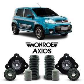 Par Kit Coxim Reparo Axios Dianteiro Novo Fiat Uno 2010/2021