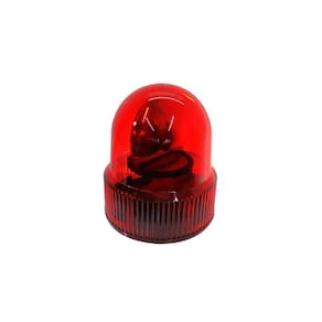 Sinalizador Rotativo 24V Vermelho 120x142mm
