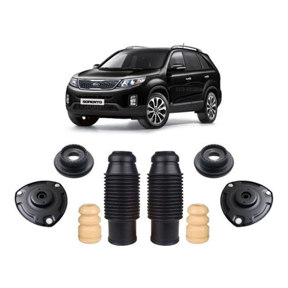 Par Kit Coxim Amortecedor Dianteiro Sorento 3.5 2013 2014