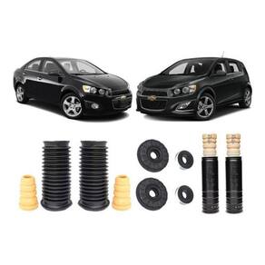 Kits Batente Suspensão Dianteira Traseira Sonic 2012 13 14