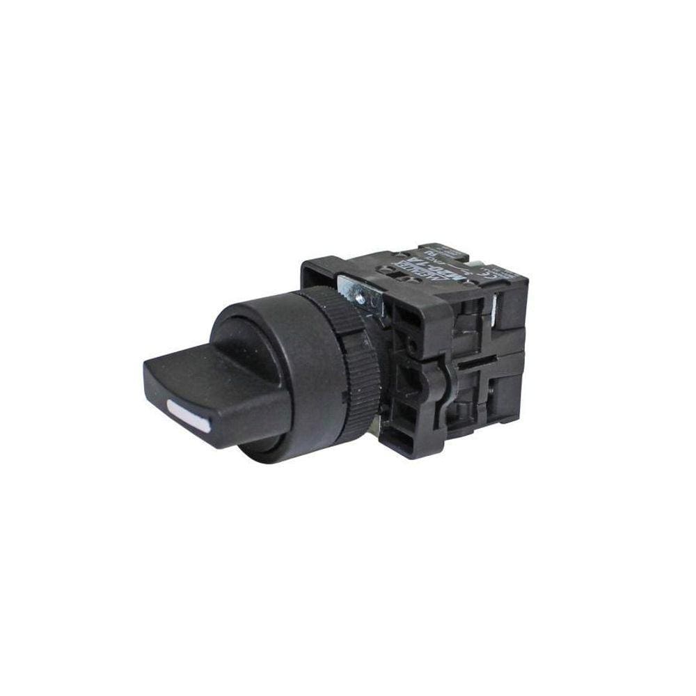 Seletora 22Mm 3 Posições Com Retorno 2Na P20Sc Metaltex