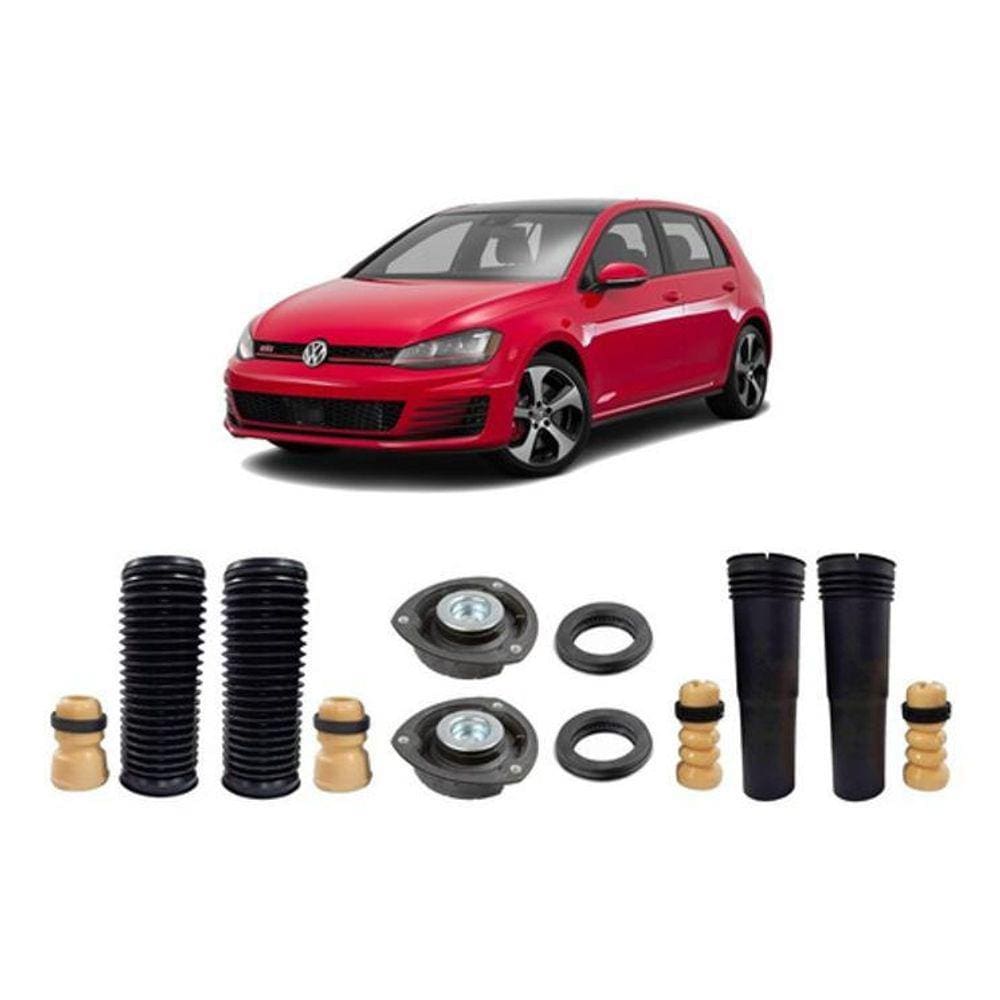 4 Kit Suspensão Dianteira Traseira Golf 2013 2014 2015 2016