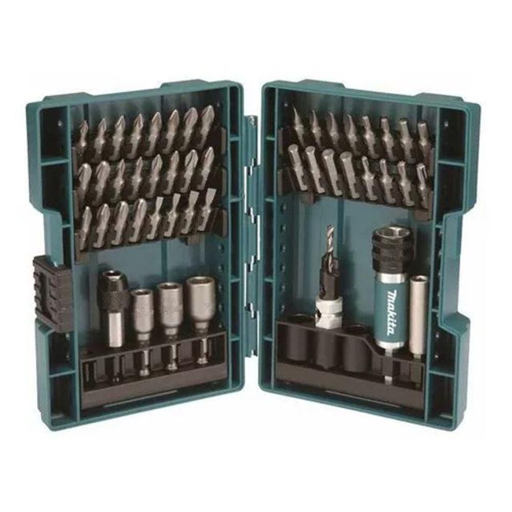 Conjunto De Bits 47 Peças Makita D-73461