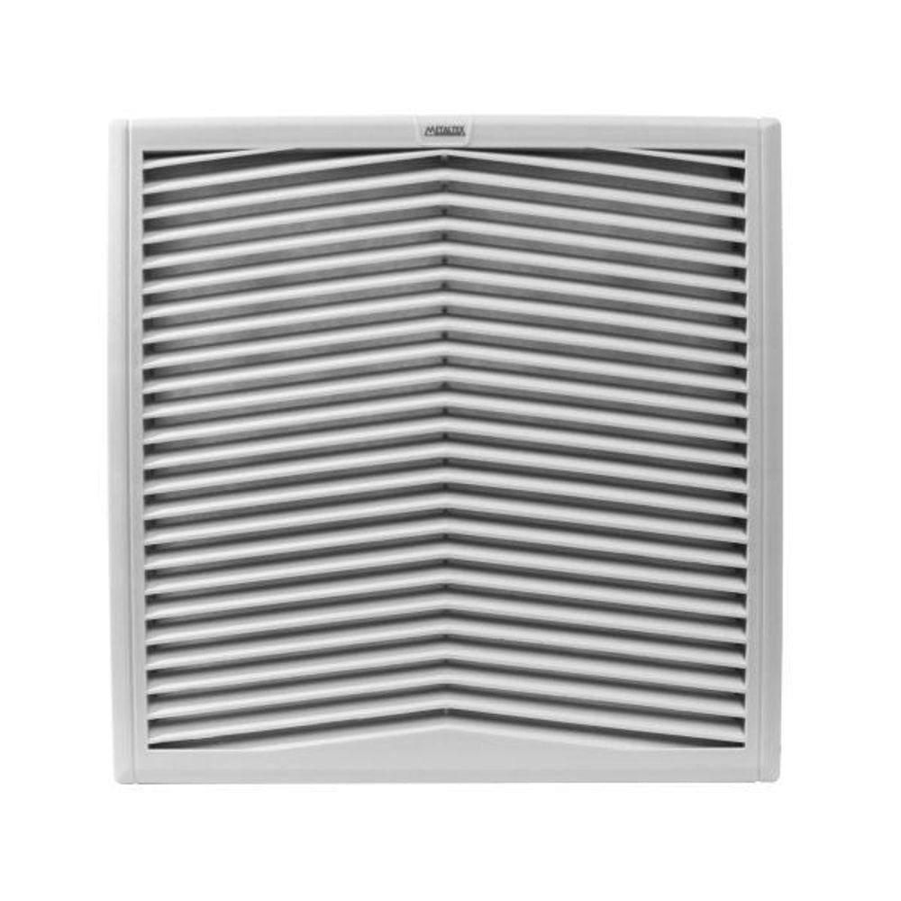 Grelha Plástica Filtro Ventilador 200X200 Modelo Fv Metaltex