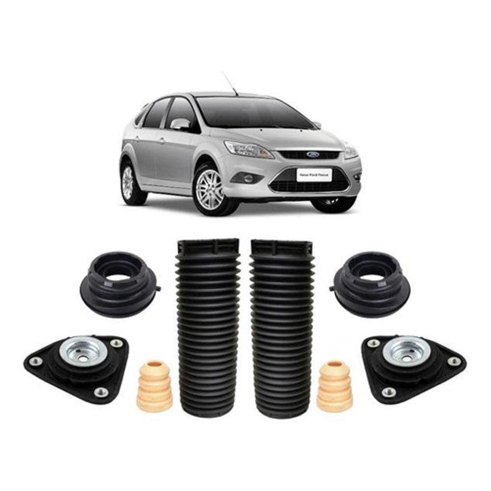 2 Kit Coxim Batente Amortecedor Dianteiro Focus 2008 A 2013
