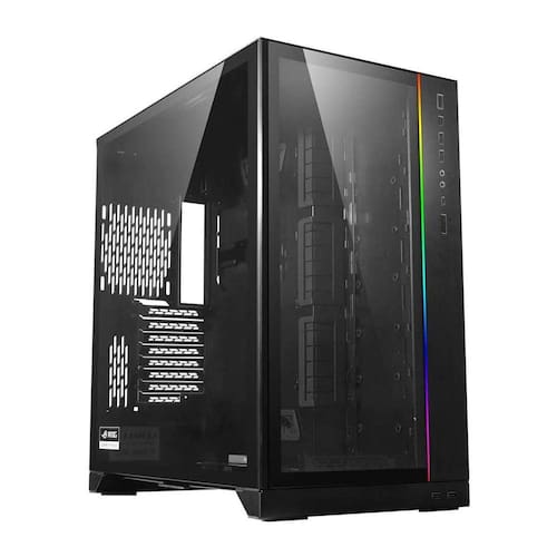 Imagem do produto Gabinete Gamer Lian Li PC-011 Dynamic XL ROG Edition RGB Full Tower E-ATX Preto - O11DXL-X BLACK em Casas Bahia