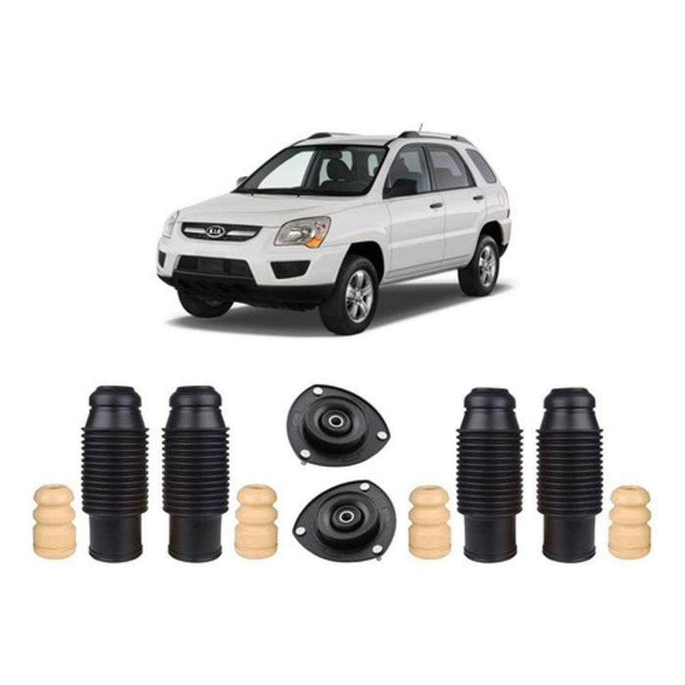 Kit Coxim Dianteiro Batente Traseiro Sportage 2006 2007 2008