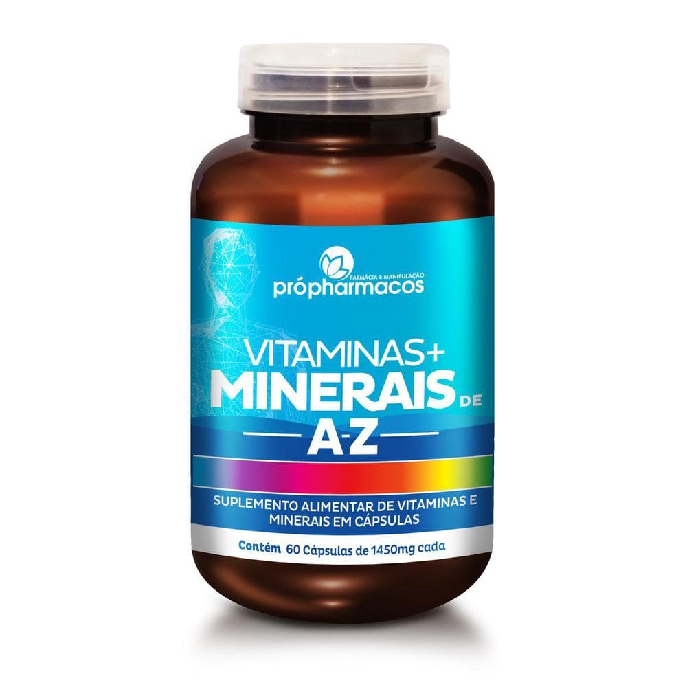 Vitaminas + Minerais Az 60 Capsulas