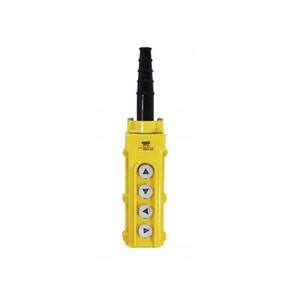 Botoeira Plástica 4 Botões Bpr Metaltex - Amarela IP65
