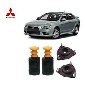 2 Kit Coxim Batente Coifa Dianteiro Mitsubishi Lancer 2008