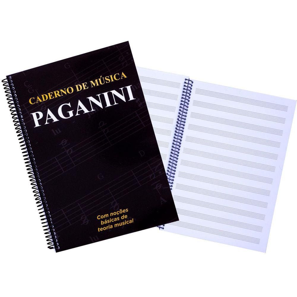 Caderno Pautado Paganini 50 Folhas Pcm050D