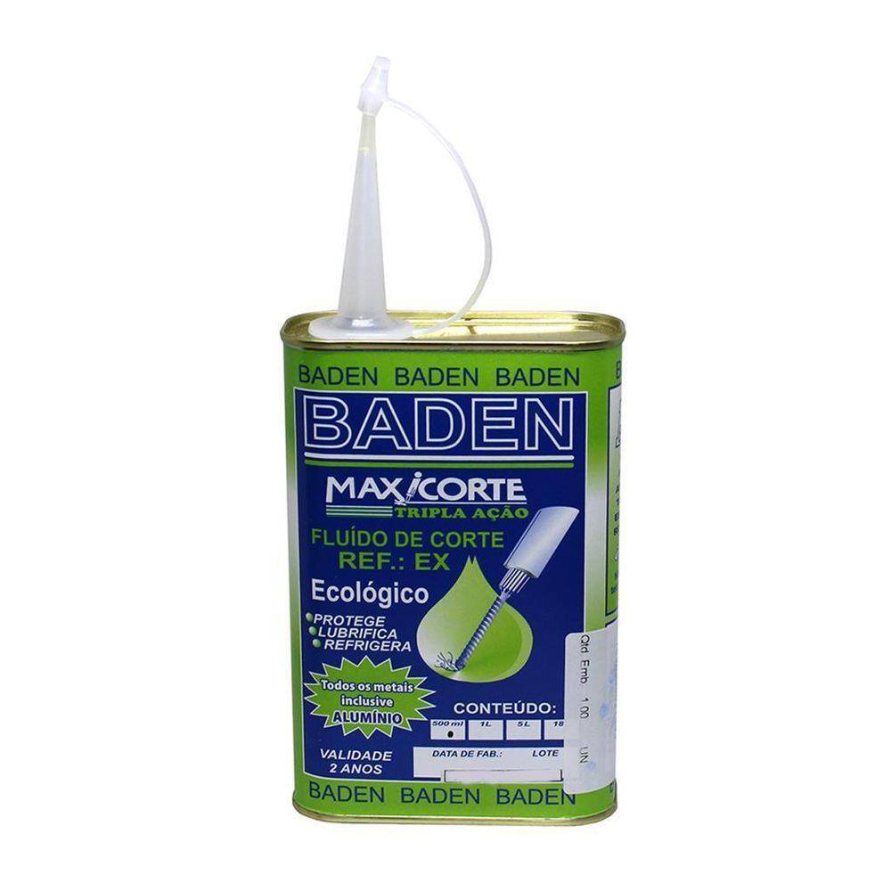 Fluído De Corte Ecológico 500Ml Maxicorte E1-1-151 Baden