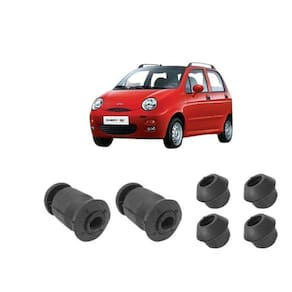 Kit 6 Bucha Bandeja Suspensão Dianteira Chery Qq 2011 2012