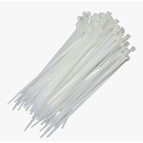 Abraçadeira de Nylon 200x3,6mm Branco - 500 Unid.