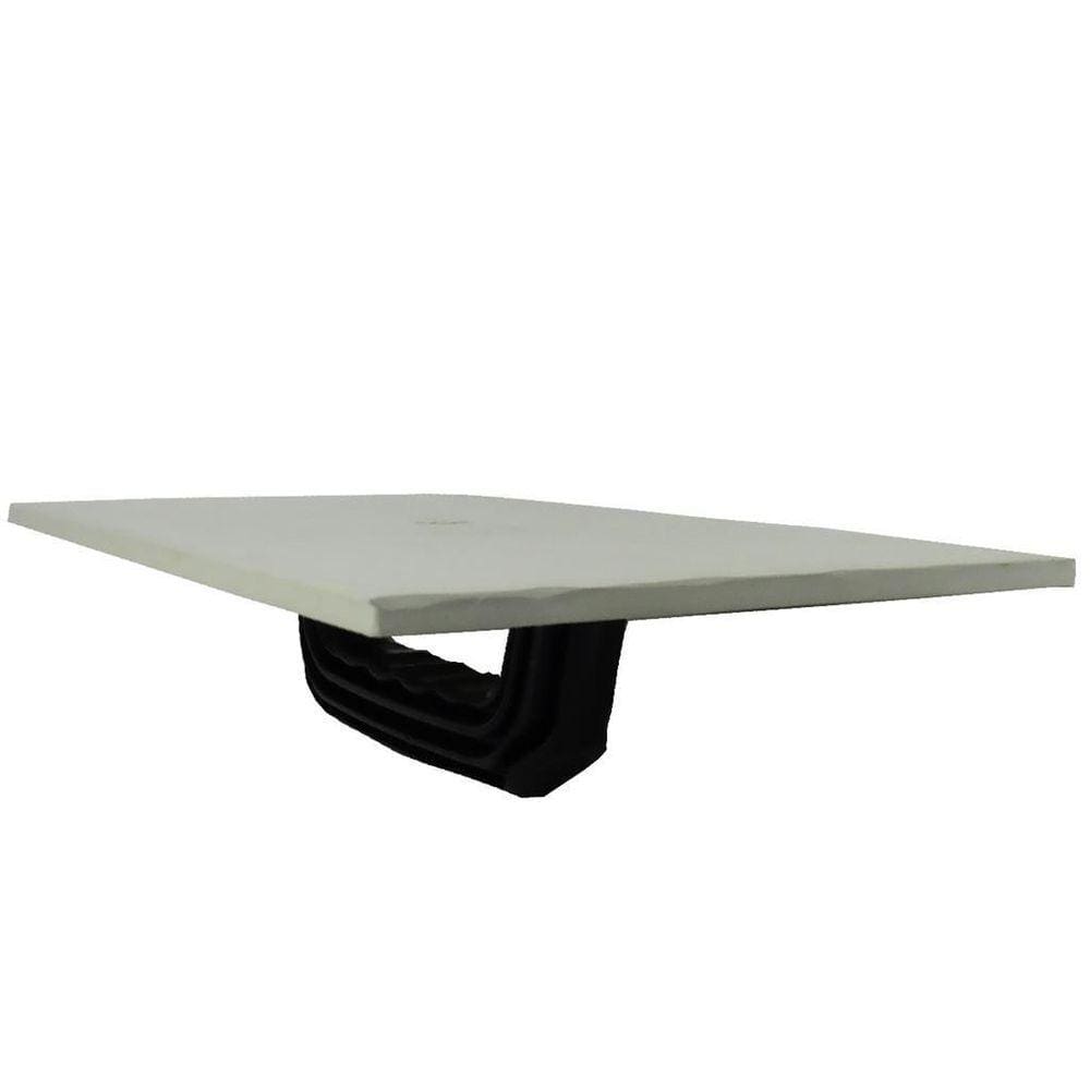 Desempenadeira Pvc 17X30 Branca Lisa